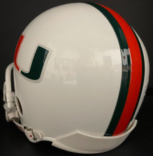 Load image into Gallery viewer, Frank Gore Autographed University of Miami White Mini Helmet Signed NCAA JSA