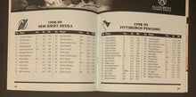 Load image into Gallery viewer, 1999 NHL Hockey Stanley Cup Playoffs Program Pittsburgh Penguins vs New Jersey