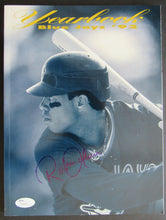 Load image into Gallery viewer, 1992 Toronto Blue Jays Yearbook MLB HOFER Roberto Alomar Autographed Cover JSA