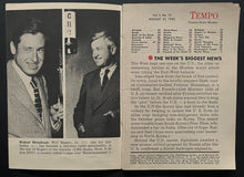Load image into Gallery viewer, August 1953 Tempo Magazine Marilyn Monroe Joe DiMaggio Cover Vintage Celebrity
