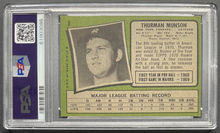 Load image into Gallery viewer, 1971 Topps Thurman Munson #5 All-Star Rookie New York Yankees PSA 6 EX-MT