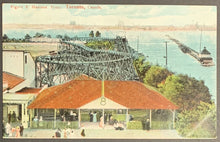 Load image into Gallery viewer, 1900s Toronto Islands Hanlon's Point Postcard Babe Ruth's 1st Home Run VTG MLB