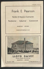 Load image into Gallery viewer, 1957 Pinecrest Speed Way Program Cover Autographed Bill Clemons Driver Signed