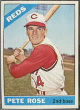 Load image into Gallery viewer, 1966 O-Pee-Chee Pete Rose #30 Cincinnati Reds MLB Card PSA EX 5