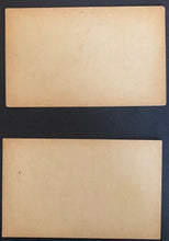 Load image into Gallery viewer, Set of 7 Circa 1940's Vintage Baseball Exhibit Cards Cleveland Oakland MLB