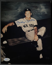 Load image into Gallery viewer, Mickey Mantle Autographed Photo New York Yankees Signed MLB Baseball JSA LOA