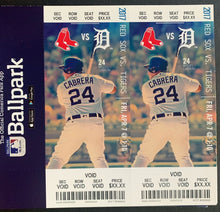 Load image into Gallery viewer, 2017 Detroit Tigers Proof Season Ticket Book MLB Baseball Comerica Park Cabrera