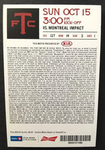 Load image into Gallery viewer, 2017 Toronto FC MLS Season Unused Full Ticket Book Soccer Football TFC Champions