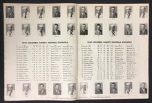 Load image into Gallery viewer, 1944 NCAA College Football Program Columbia Lions vs Yale Bulldogs Eisenhower