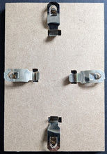Load image into Gallery viewer, Set of 3 c1950 Original Arcade Exhibit Cards Famous Female Stars in Mini Frames