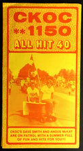Load image into Gallery viewer, 1981 CKOC All Hit 40 Radio Music Survey Chart Ozzy Osbourne Phil Collins