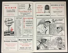 Load image into Gallery viewer, 1941 MLB Baseball Shibe Park Program Philadelphia Athletics vs Detroit Tigers