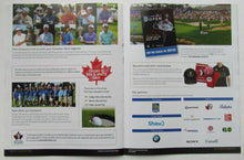 Load image into Gallery viewer, 2015 Glen Abbey Canadian Open Golf Tournament Program Sunday Pairing - Jason Day