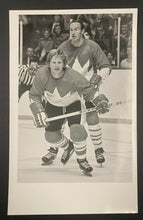 Load image into Gallery viewer, 1972 Summit Series Original Photo Bill White Pat Stapleton Vintage Hockey Canada