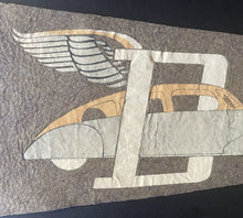 Load image into Gallery viewer, 1930's Detroit Pennant Very Rare Car Image Variation Michigan Vintage