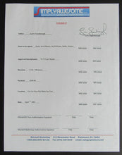 Load image into Gallery viewer, NHL Larry Goodenough Signed Contract With Mitchell Marketing for Autographs LOA