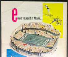 Load image into Gallery viewer, 1958 Orange Bowl Program Duke vs Oklahoma Miami Florida NCAA 24th Annual