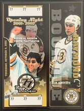 Load image into Gallery viewer, 2001 Fleet Center Boston Bruins Ray Bourque Night Facsimile Ticket NHL Hockey