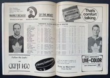 Load image into Gallery viewer, 1967 Stanley Cup Finals Game 6 Autographed Signed Program Toronto Maple Leafs