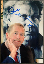Load image into Gallery viewer, Vaclav Havel Signed Autographed Photo President Of Czechoslovokia Czechia