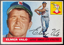 Load image into Gallery viewer, 1955 Topps Baseball #145 Elmer Valo Kansas City Athletics Vintage MLB Card