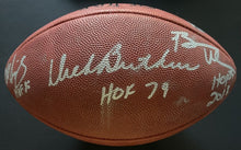 Load image into Gallery viewer, Butkus + Urlacher + Singletary Autographed Duke Wilson NFL Football Fanatics
