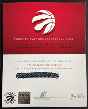 Load image into Gallery viewer, OG Anunoby Autographed Toronto Raptors Basketball Jersey Signed NBA MLSE COA