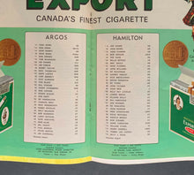 Load image into Gallery viewer, 1970 CNE Stadium Toronto Argos Hamilton Tigers Cats Signed Program Autographed