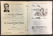 Load image into Gallery viewer, 1951 CFL Program Lansdowne Park Ottawa Rough Riders Montreal Alouettes Football