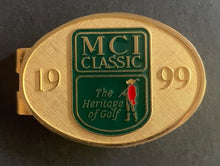 Load image into Gallery viewer, 1999 PGA MCI Classic Money Clip Harbor Town Golf Links Vintage Heritage of Golf