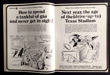 Load image into Gallery viewer, 1970 NFL Cotton Bowl Dallas Cowboys St Louis Cardinals VTG Football Program
