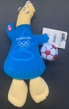Load image into Gallery viewer, 2004 Athens Summer XXVIII Olympics Phevos Mascot Plush Toy