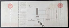 Load image into Gallery viewer, 1960 Vintage Rome Summer Olympics Full Ticket Unused Sports Rare Italy