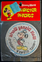 Load image into Gallery viewer, c1970's Vintage Walt Disney World Mickey Mouse Patch Disney Productions Sealed