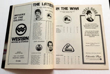 Load image into Gallery viewer, 1977 WHA Hockey Game Program Edmonton Oilers Winnipeg Jets Bobby Hull Cover