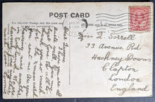 Load image into Gallery viewer, 1906 Vintage Canada Winter Sports Posted Postcard McGill University Hockey