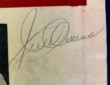 Load image into Gallery viewer, 1951 Harlem Globetrotters Program Signed Jesse Owens Olympics Autographed JSA