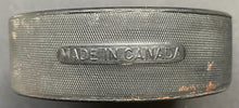 Load image into Gallery viewer, Phoenix Roadrunners WHA Hockey Game Puck Used Vintage Made In Canada Gamer