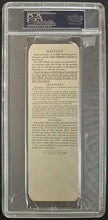 Load image into Gallery viewer, 1964 World Series Game 4 Full Proof Ticket MLB Cardinals vs NY Yankees PSA 6