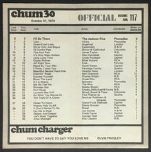 Load image into Gallery viewer, 1970 CHUM Radio Survey Music Chart Toronto A Beatle Spectacular Advertisement