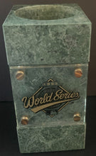 Load image into Gallery viewer, 1993 World Series Presentation Marble Pencil Holder Toronto Blue Jays MLB VTG