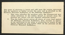 Load image into Gallery viewer, 1975 Memorial Cup Hockey Ticket Memorial Auditorium Complex Kitchener Ontario