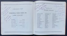 Load image into Gallery viewer, Autographed New Jersey Boxing Hall of Fame 10th Anniversary Program Signed VTG