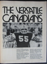 Load image into Gallery viewer, 1972 Ivor Wynne Stadium CFL Program Montreal vs Hamilton Signed Angelo Mosca