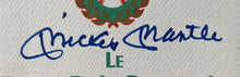 Load image into Gallery viewer, 1989 Mickey Mantle Autographed Canadian Baseball Hall Of Fame Program Signed JSA