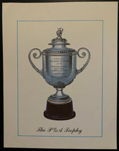 Load image into Gallery viewer, Rare 1970s Full Set 12 Sports Championship Trophy Prints Stanley Cup, Lombardi