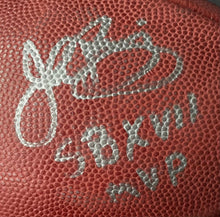 Load image into Gallery viewer, Joe Theismann + John Riggins Autographed Wilson Football NFL HOF Signed Fanatics