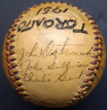 Load image into Gallery viewer, 1951 IL Baseball Toronto Maple Leafs Team Signed x20 Autographed Leon Day Morton
