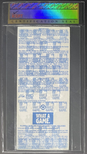 Load image into Gallery viewer, 1997 World Series Game 2 MLB Baseball Ticket Florida Marlins vs Cleveland iCert