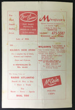 Load image into Gallery viewer, 1967 NHL Oldtimers Hockey Program Autographed Junior Red Wings Team x22